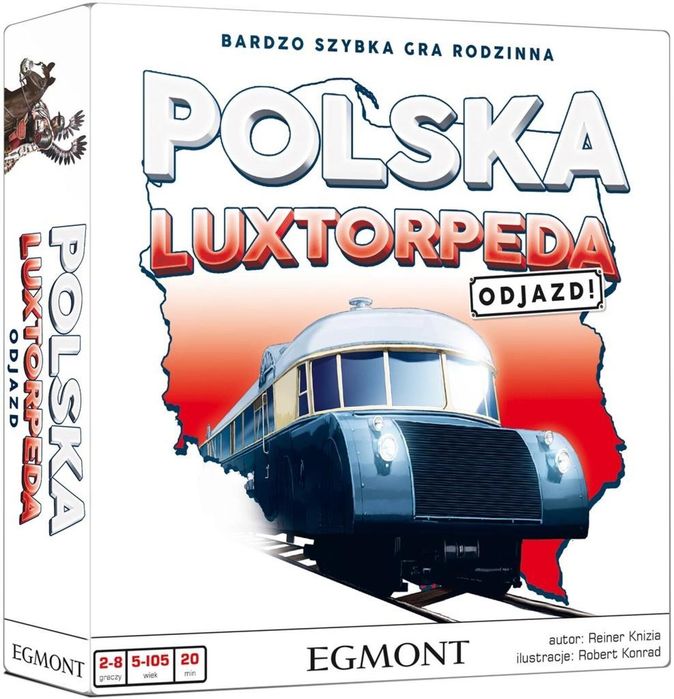 Luxtorpeda. Odjazd! Egmont pudełko,200x200x50 mm