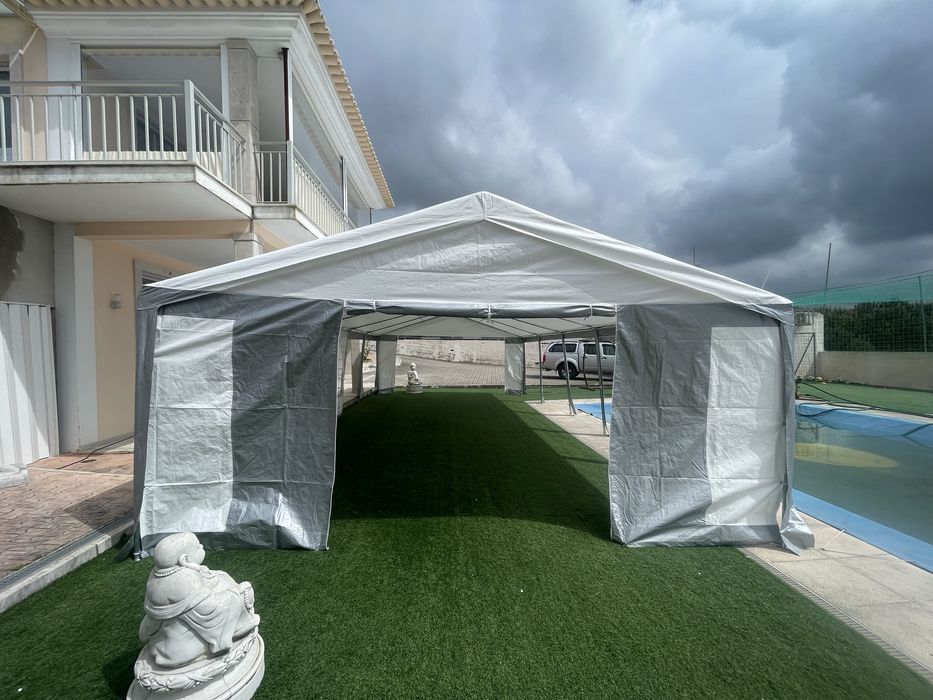 Tenda 10mts por 5mts nova e embalada para festas(eventos)muito resistente