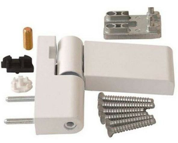 Петля дверная 110 кг Rotto Solid RAL 9016 белая,коричневая