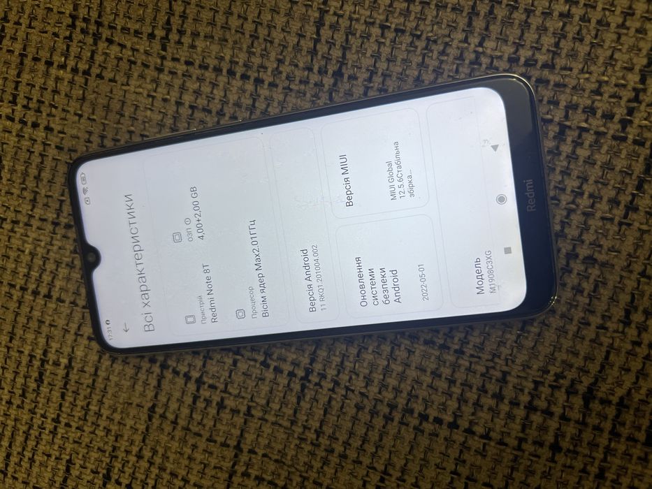 Redmi Note Xiaomi 8t
