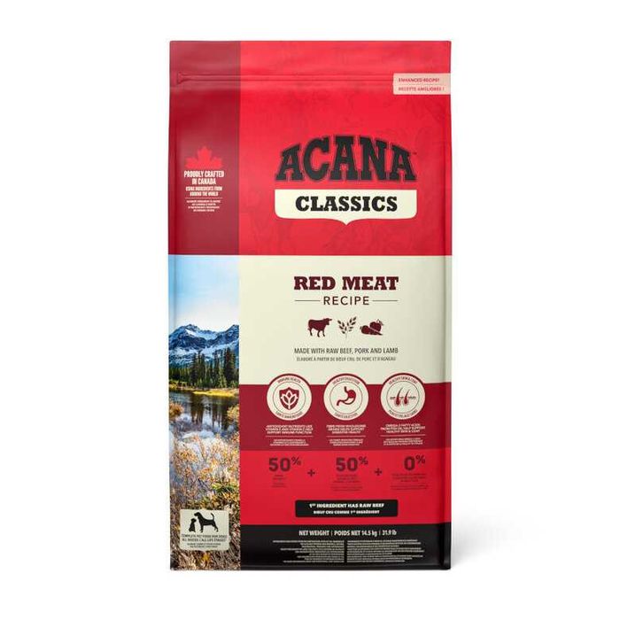 Acana Classic Red Meat ração para cães 14.5kg