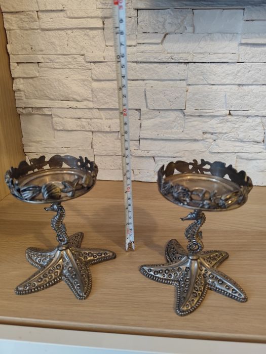 Świeczki vintage , sztuk dwie