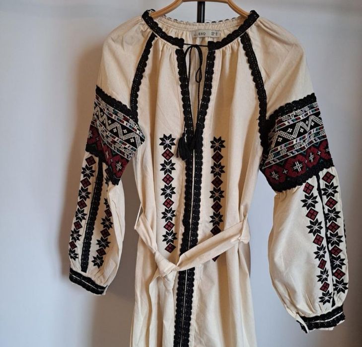 Натуральне плаття - вишиванка S, M, L