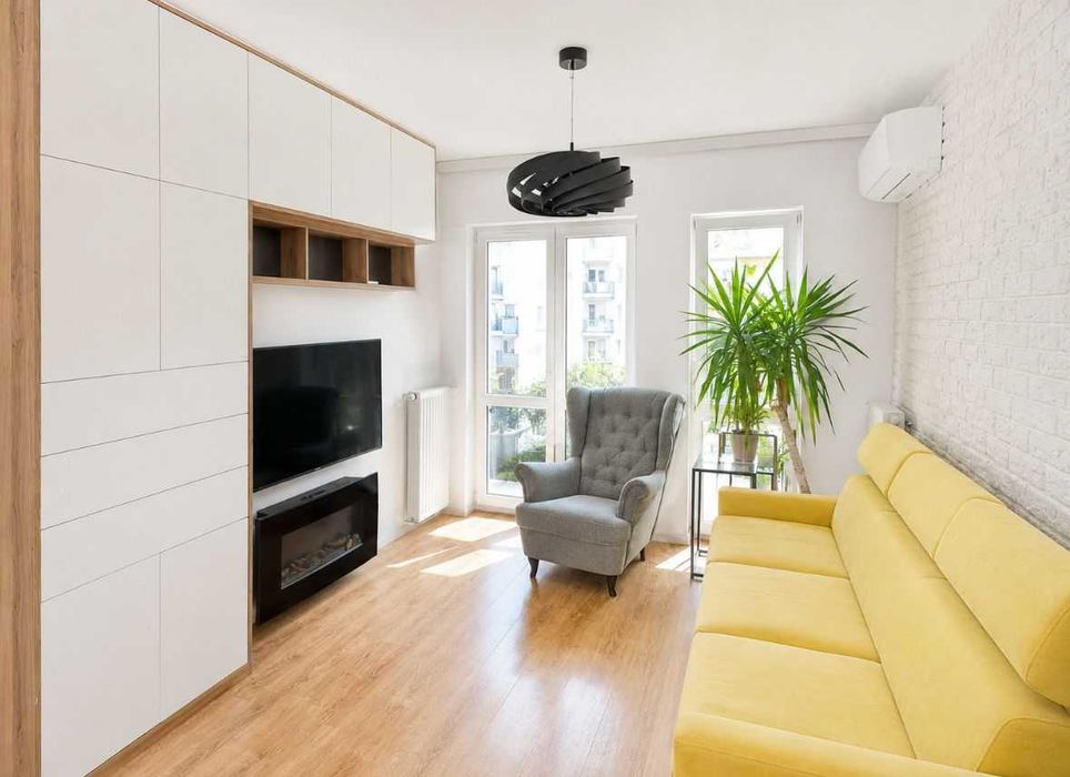 3 pokoje | 64 m² | klimatyzacja w salonie | balkon 8 m² | miejsce postojowe - garaż podziemny -1 | Nowe Włochy