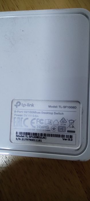 Switch TP link 8portas