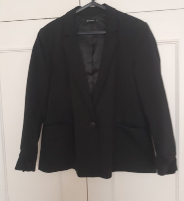 Blazer preto Stradivarius - Tamanho 40