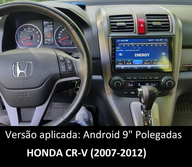 (NOVO) Rádio 2DIN • HONDA • CR-V • HR-V • Android 4+64GB CRV HRV