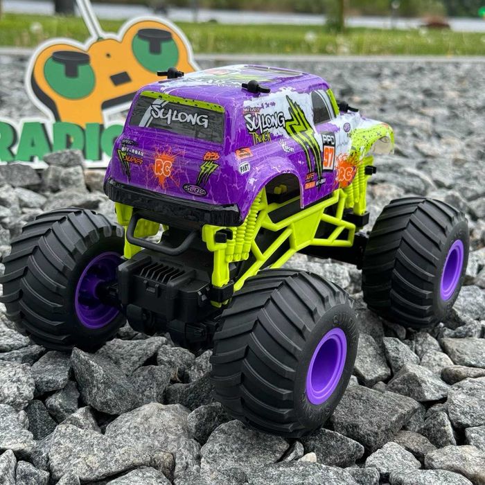 Монстр Трак на радиоуправлении HUBA-BUBA Monster Truck. Джип на пульте