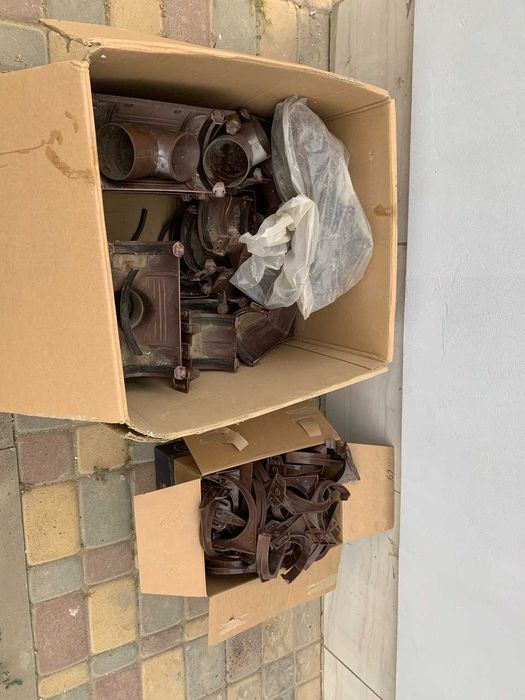 Водостічна система Hunter Rainwater Pipe 82 мм труба, жолоб 125х75 мм