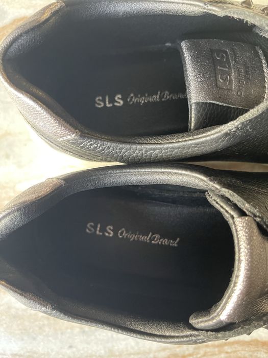 Ténis em Pele Preta SLS – Tamanho 38