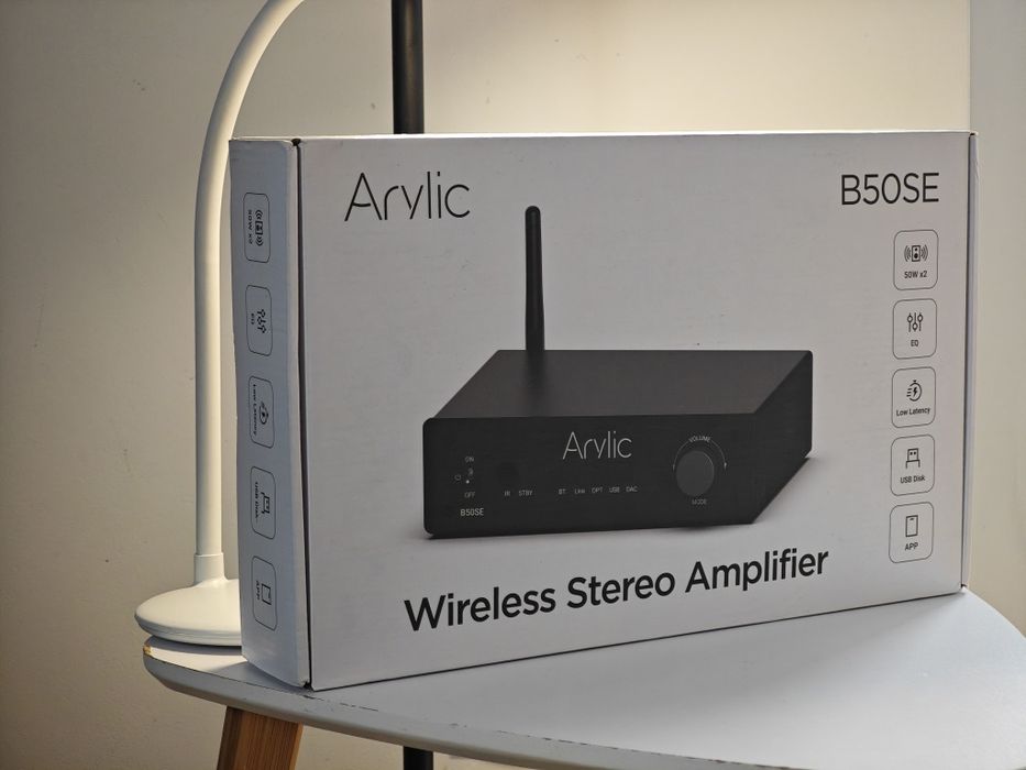 Wzmacniacz ARYLIC B50SE + Gratis! 2x50W DAC programowanie DSP i Bluetooth