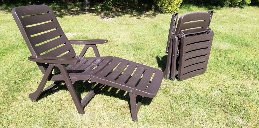 leżak długi basenowy łózko ogrodowe wypoczynek relaks meble ogrodowe