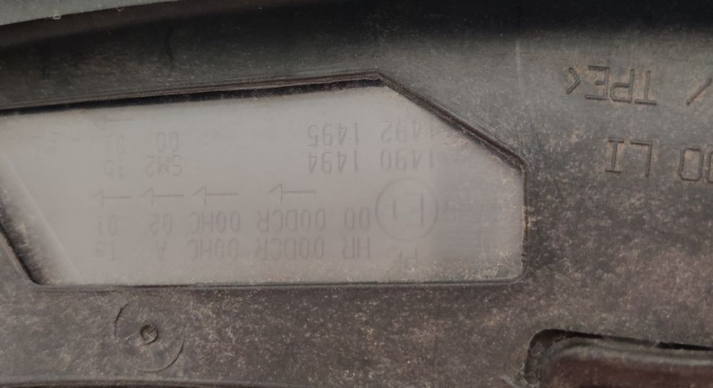 Ótica/Farol esquerdo BMW (E61)