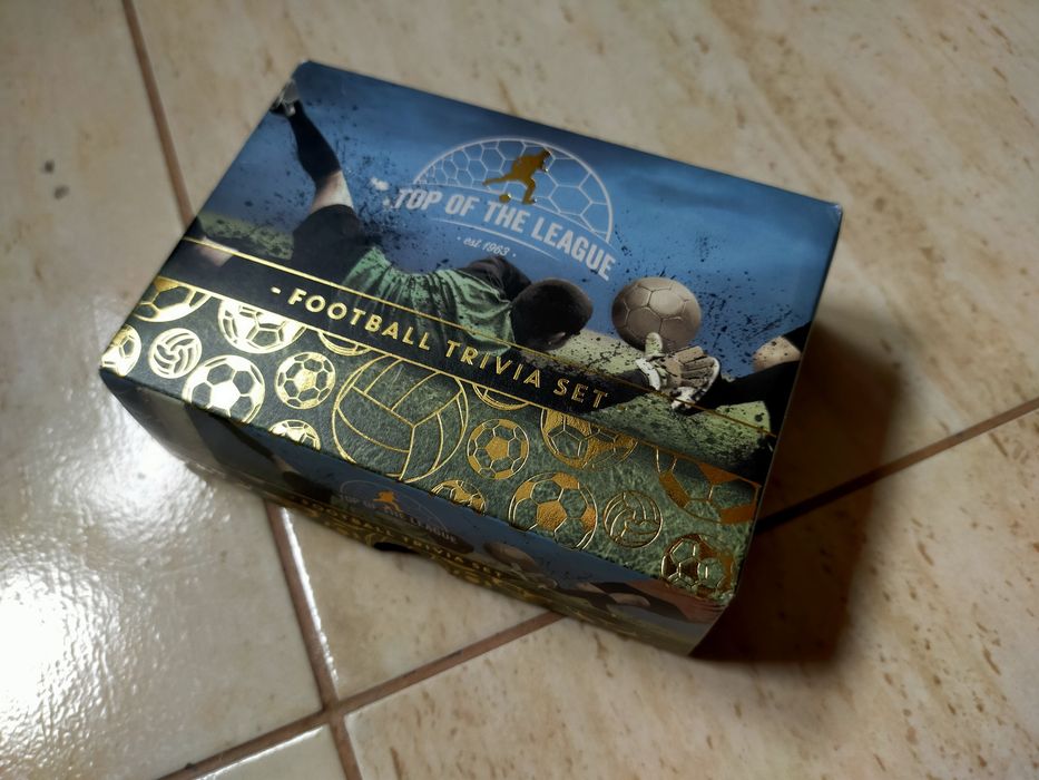 Gra karciana Footballu Trivia Set Piłka nożna