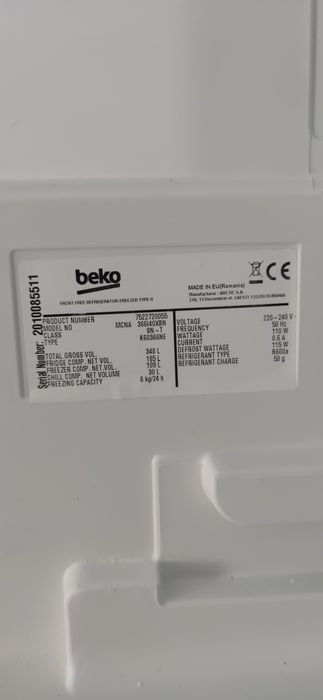 Beko lodówka części półki MCNA 366I40XBN