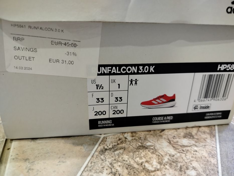 Кроссовки Adidas 33 р 21,5 см лето фирменные сетка лёгкие как новые