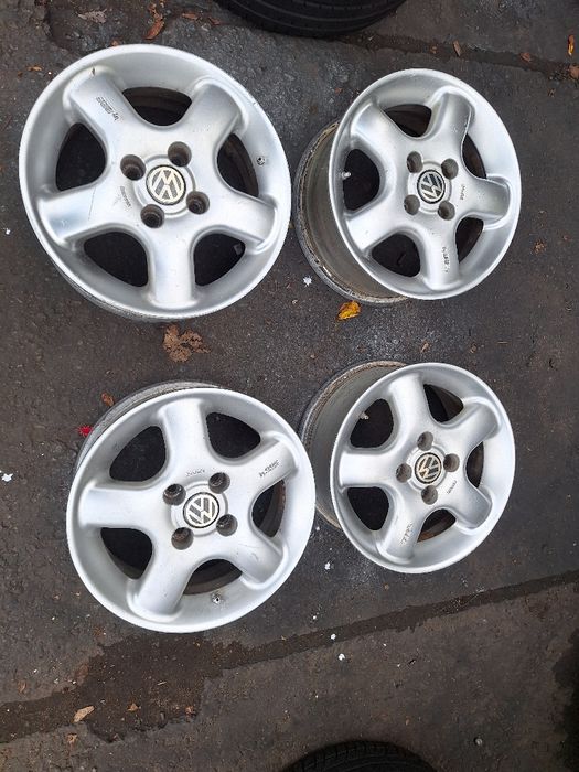 Felgi aluminiowe VW polo Golf 14 cali 4x100 bbs