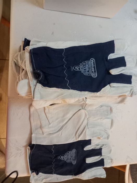 VENITEX DELTA PLUS rękawice ochronne robocze skóra kozia roz.11