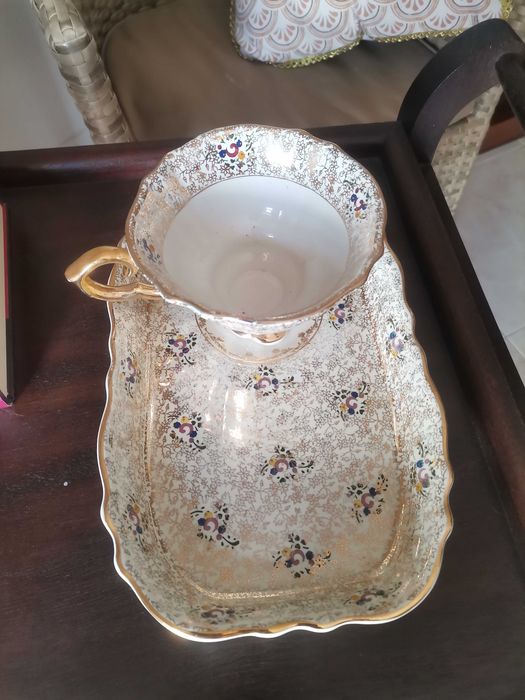 Prato com chávena ATHENEA AOL 2089 Olaria de Alcobaça