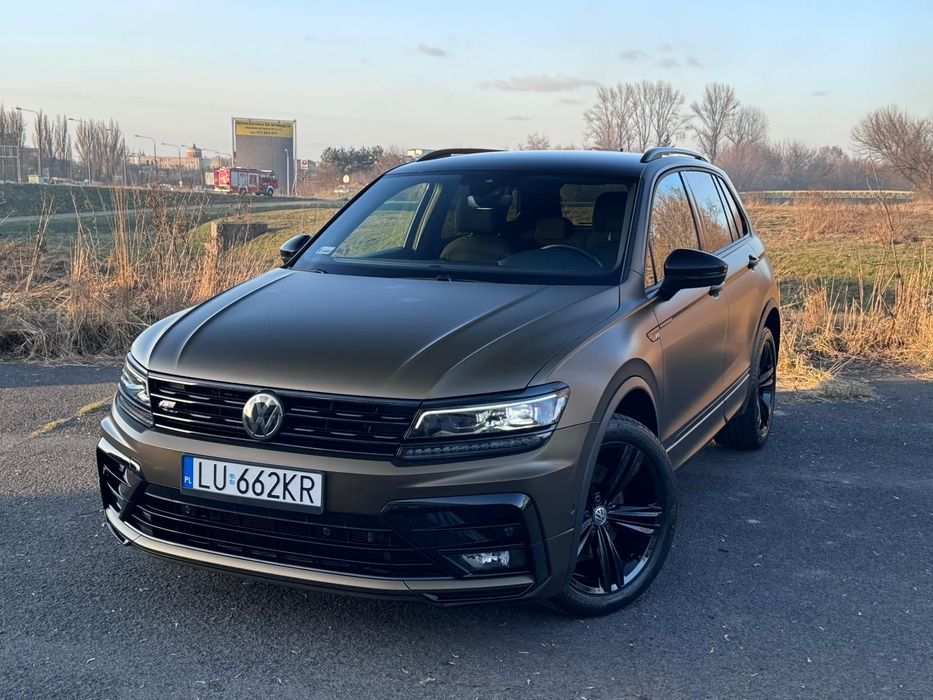 Volkswagen Tiguan R-line 2.0T benzyna Pierwszy właściciel, SALON POLSKA