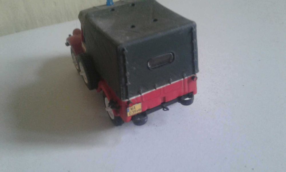 GAZ 69 konwersja STRAŻ POŻARNA w skali 1:43