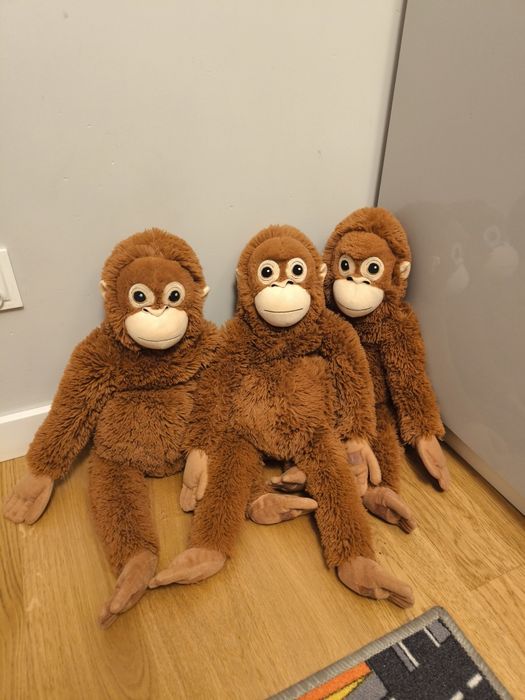 Zestaw Ikea Baldachim LOVA, gruba lina jutowa, małpki  Ikea