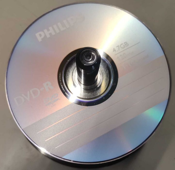 Lote de 34 DVD-R Philips 4,7 GB (Novos)