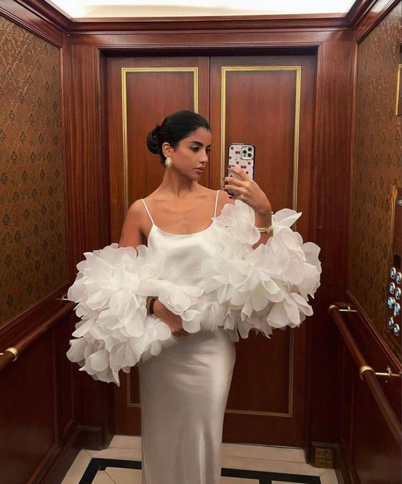 Накидка, шубка свадебная, на свадьбу