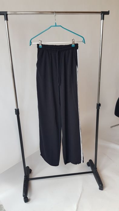 Спортивні широкі штани з лампасами y2k у2к