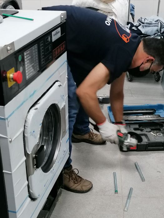 Máquina de lavar e secar roupa industrial ocasião lares e Residências