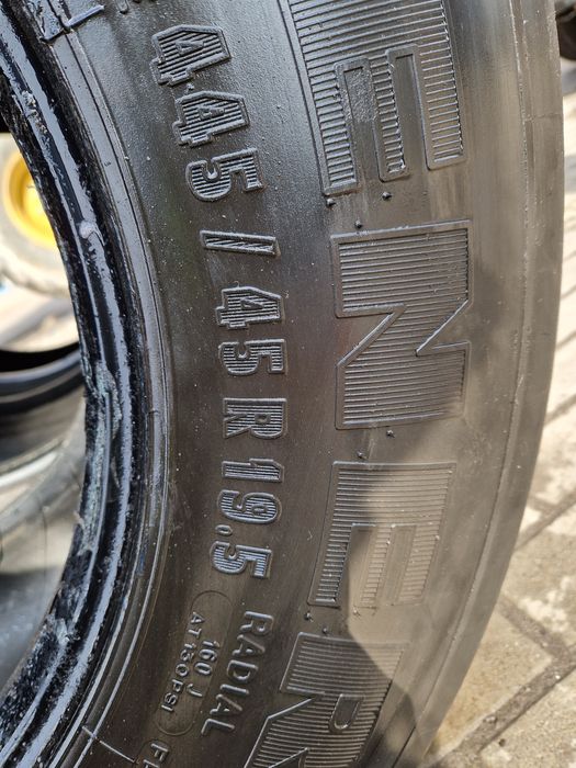 Używane opony 445/45R19,5 MICHELIN XTA2 Naczepa Mega