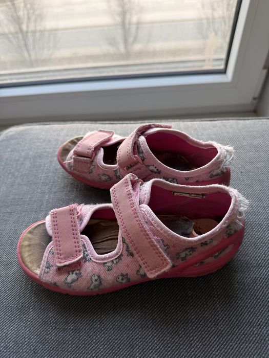 Kapcie sandalki Befado 28 dla dziewczynki