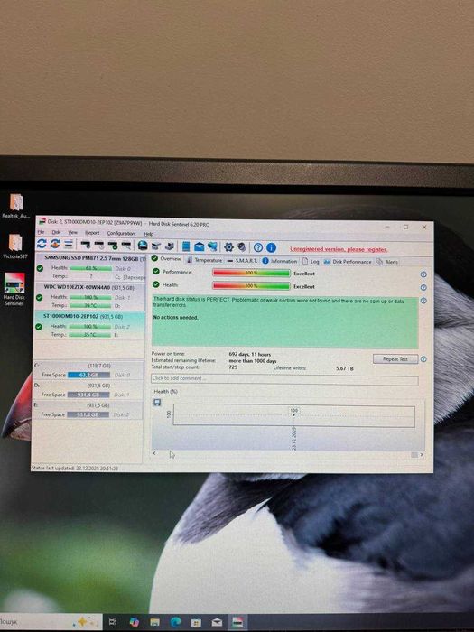 Жорсткий диск Seagate Barracuda 1TB 7200RPM SATA 3