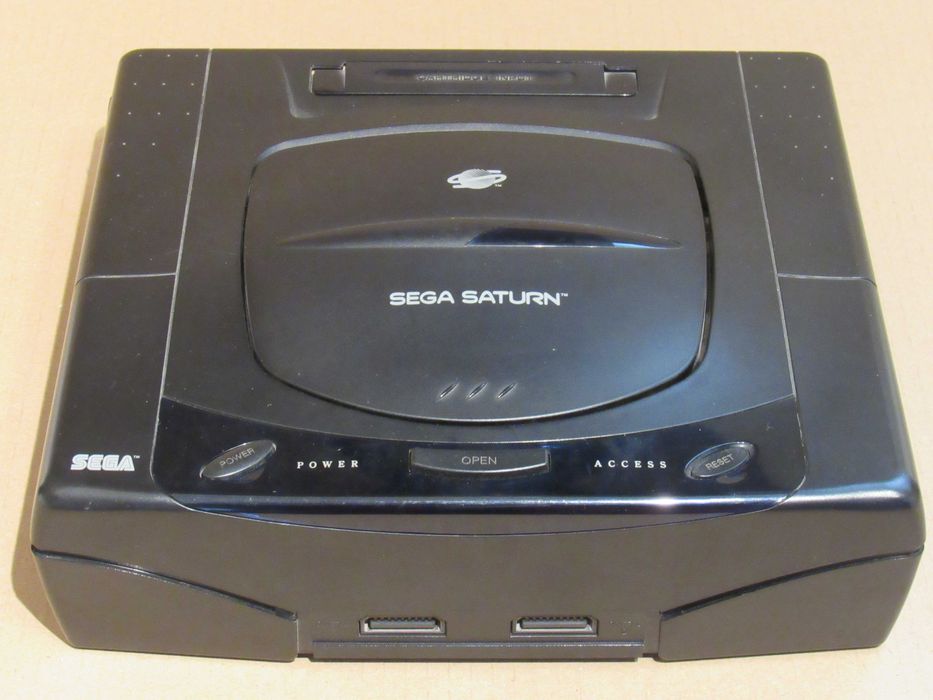 Sega Saturn consola em caixa primeiro modelo