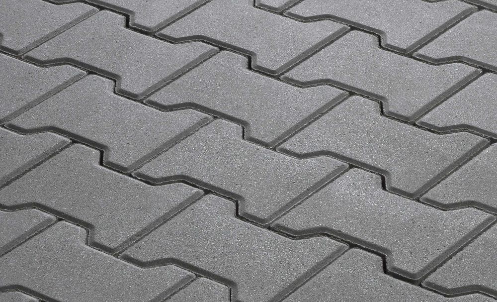 Kostka brukowa Behaton / prostokąt szary – 6 i 8 cm