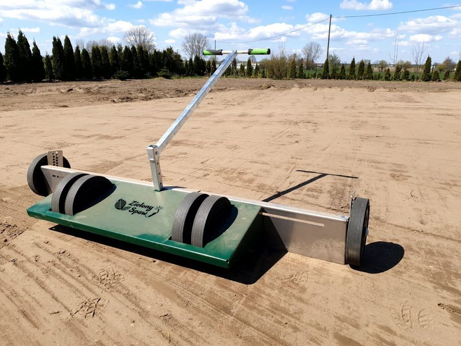 Niwelator do ziemi piasku łata brukarska Zielony Spaw WYNAJEM