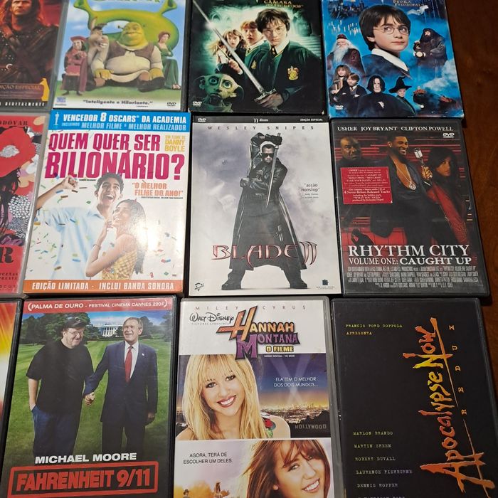 DVDs - filmes vários