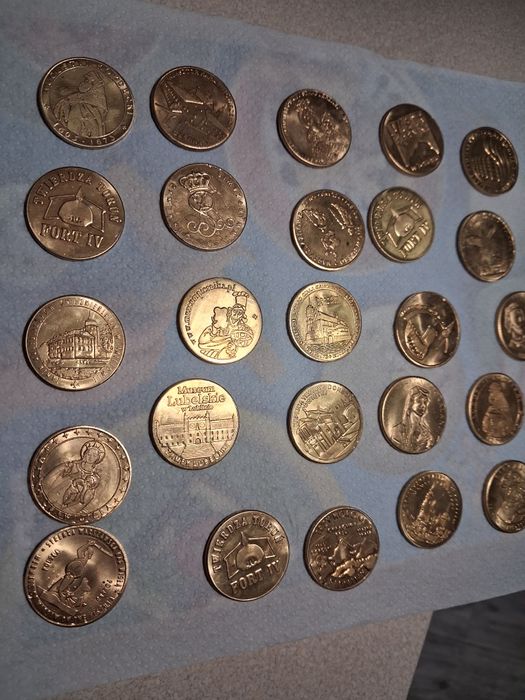 Medale pozłacane 24 karatowym złotem