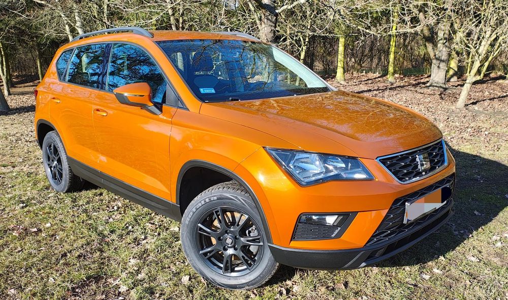 Seat Ateca Seat Ateca 1.0 TSi 115KM Super Stan Salon Polska Hak BEZWYPADKOWY