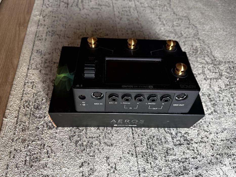 Loop Pedal Aeros Loop Studio Gold