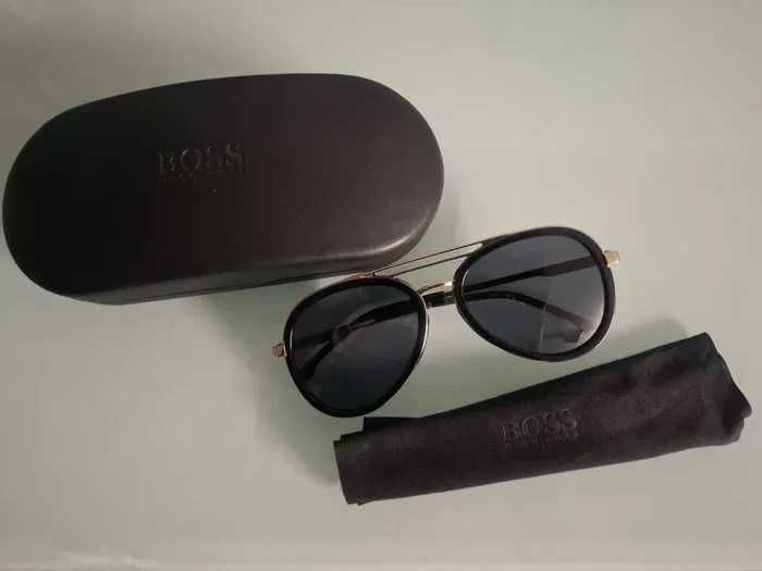 Óculos escuros masculinos Hugo Boss