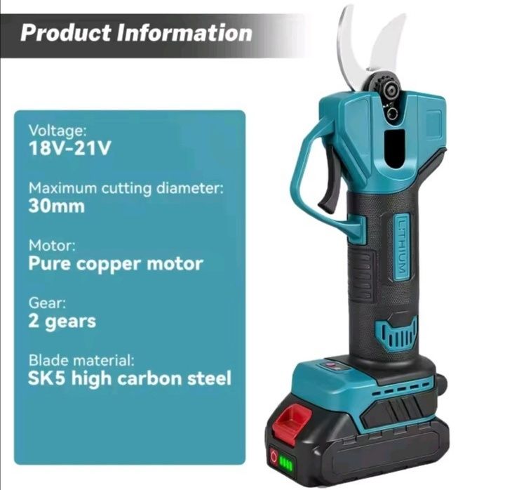Kit Tesoura Elétrica Nova
