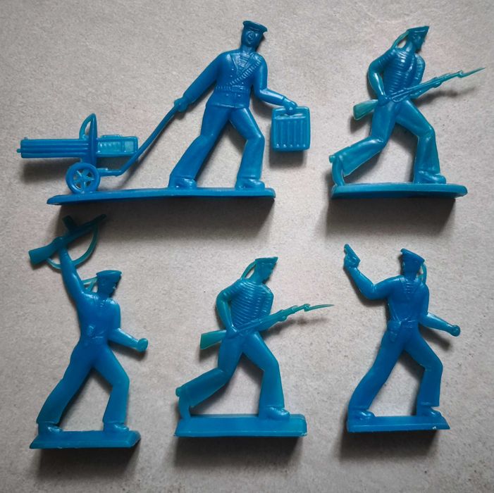 Солдатики СССР - матросы (5 шт. в лоте) - 1