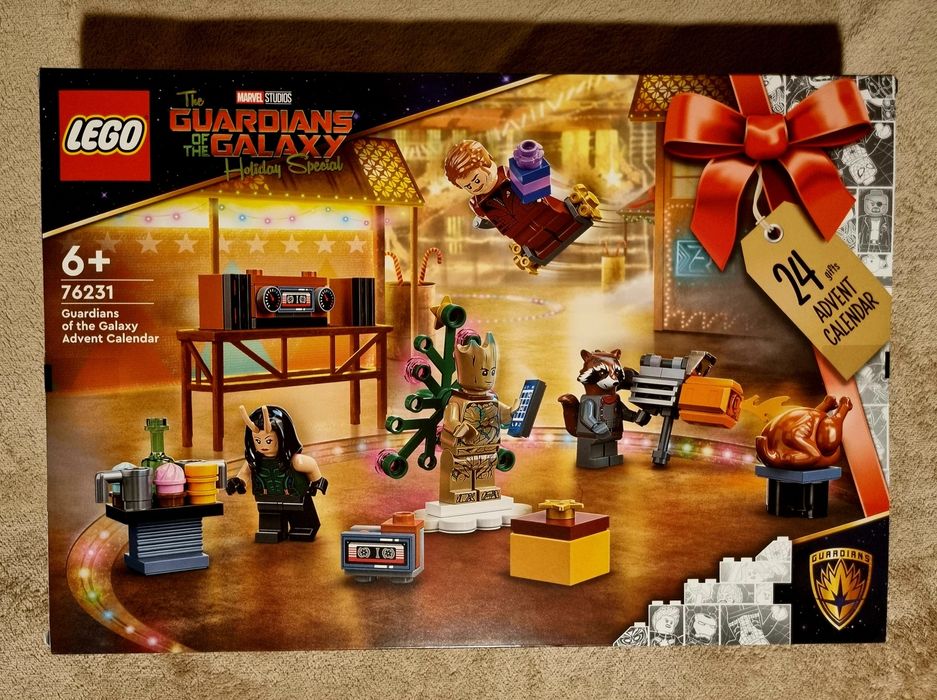 LEGO 76231 Marvel - Kalendarz adwentowy ze Strażnikami Galaktyki NOWY