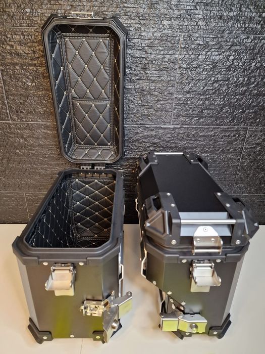 (NOVO) Malas Laterais + Top Case Alumínio Benelli 502 / 502X