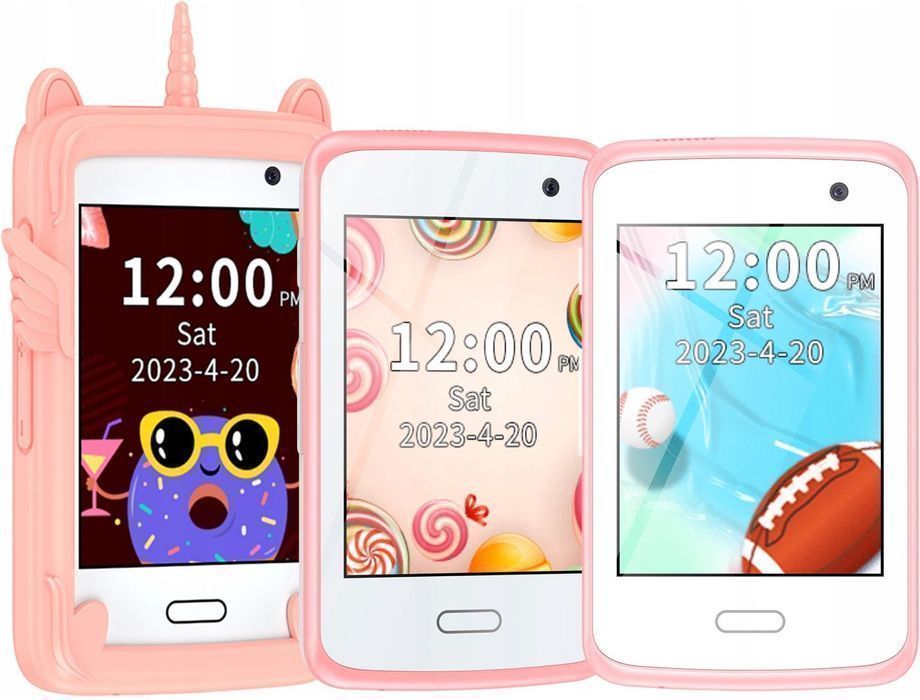 NOWY Smartfon dla dzieci BEMI Tok różowy