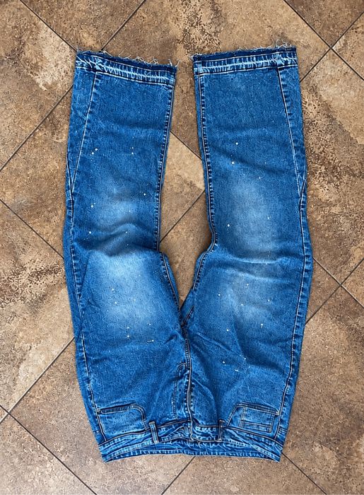 Flared jeans typu gallery dept