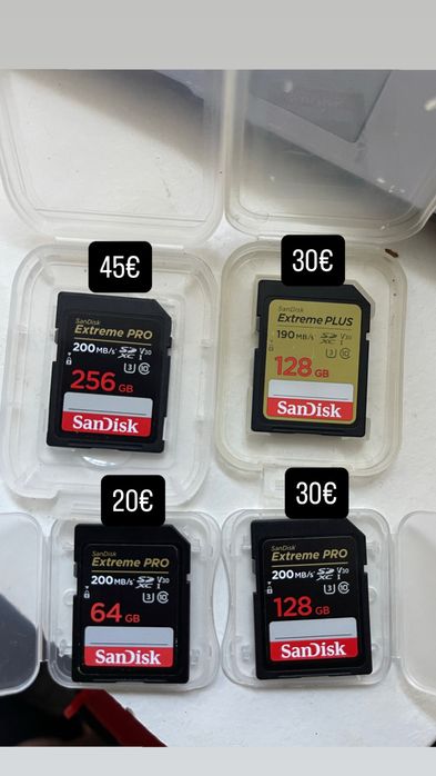 Sandisk Extreme Pro/Plus 256gb/128gb/64gb