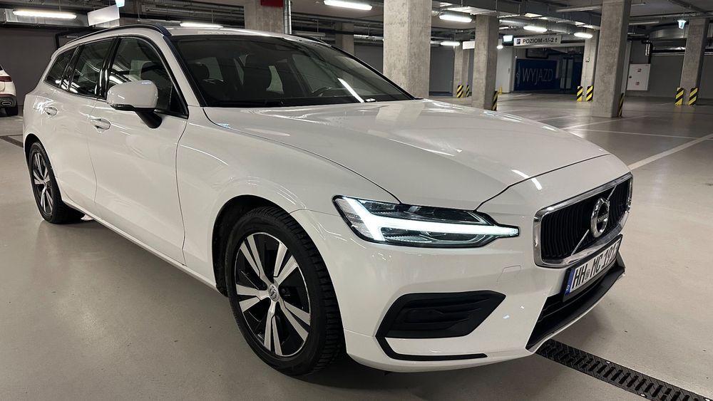 Volvo V60 B3 Hybryda MheV, Doskonały Stan, Serwis ASO, Bezwypadkowy