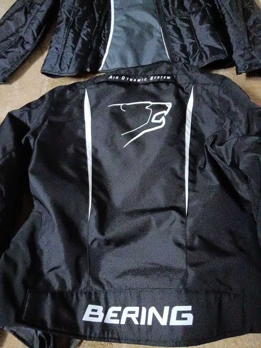 Casaco de mota senhora BERING, proteções nos ombros cotovelos e costas